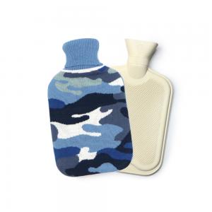 2L blue ocean hot water bottle cover