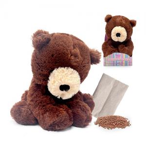 Bear shape plush toy microwave heat pack