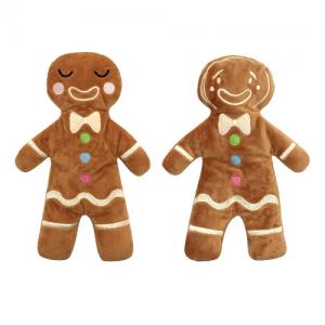 Christmas gingerbread man style microwave heat pack