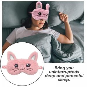 Custom Plush Sleeping Eye Mask For Sleep Essential Eye Health Supply