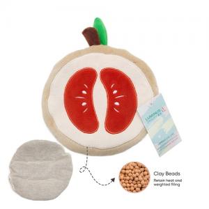 Cute shaddock shape microwave heat pack