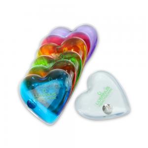 Heart shaped click hand warmer for gift