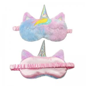 Hot Selling Wholesale Eyemasks Multi-color Plush Sleeping Eye Mask