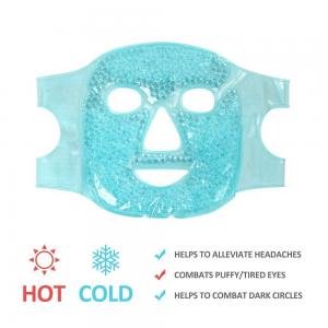 Reusable cooling face mask for pain relief
