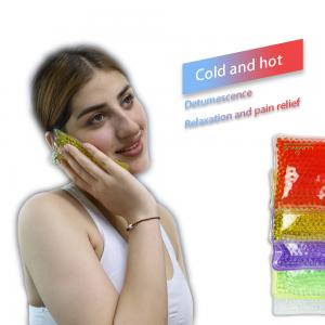 Reusable gel beads hot cold packs for pain relief