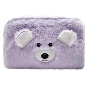 Wholesale Customizable Cute Makeup Bag Plush Unicorn Travel Bag