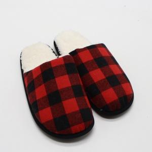 Women's Fuzzy Slip-on Slippers Warm Cozy Soft Lightweight Memory Foam Indoor House Shoes