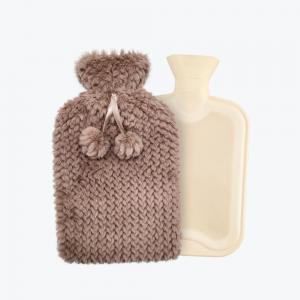 custom hot water bottle with wool cover 