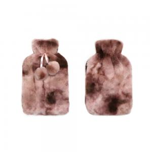 high GSM plush hot water bottle with cover