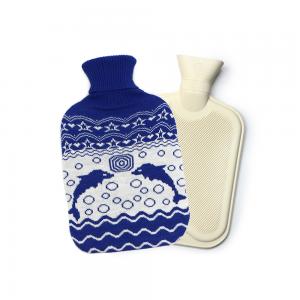 hot water bottle with cover rubber
